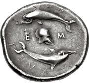 Stater, Greece (ancient), 370 BC - 350 BC reverse image