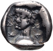 Hemidrachm Tegea, Greece (ancient), 460 BC - 450 BC reverse image