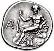 Stater Megalopolis, Greece (ancient), 363 BC - 362 BC reverse image