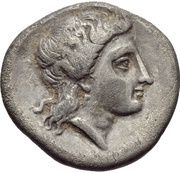 Triobol, Greece (ancient), 340 BC - 320 BC reverse image