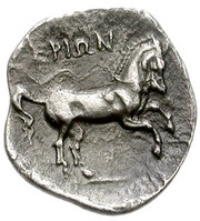 Obol, Greece (ancient), 370 BC - 350 BC reverse image