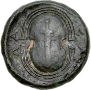 Æ15, Greece (ancient), 400 BC - 300 BC reverse image
