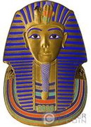 1000 Francs CFA Tutankhamun's Death Mask, Burkina Faso, 2016 reverse image
