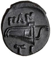 Chalkon - Paerisades I Panticapaeum, Greece (ancient), 320 BC - 310 BC reverse image