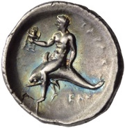 Nomos - Sa.., Arethon and Sas..., Greece (ancient), 280 BC - 272 BC reverse image