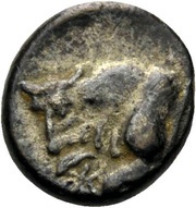 Hemiobol, Greece (ancient), 387 BC - 377 BC reverse image
