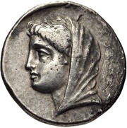 Tetradrachm - Athamas, Greece (ancient), 345 BC - 340 BC reverse image