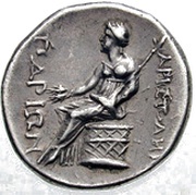 Tetradrachm - Aristodhm, Greece (ancient), 200 BC reverse image