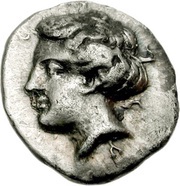 Obol - 111th-114th Olympiad obverse image