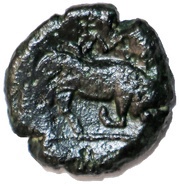 Hemiobol - Bull, Greece (ancient), 150 BC - 120 BC reverse image