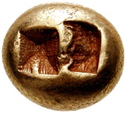⅓ Stater, Greece (ancient), 650 BC - 600 BC reverse image