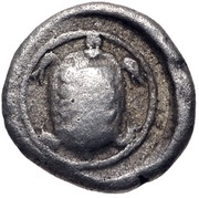 Hemiobol, Greece (ancient), 450 BC - 379 BC reverse image