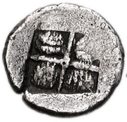 Hemiobol, Greece (ancient), 500 BC reverse image