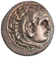 Drachm In the name of Alexander III; Magnesia obverse image