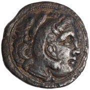 Drachm In the name of Alexander III; Abydos obverse image