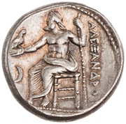 Tetradrachm - Alexander III Amphipolis, Greece (ancient), 336 BC - 323 BC reverse image