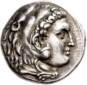 Tetradrachm In the name of Alexander III;Uncertain Peloponnese mint obverse image