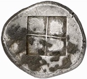 Oktadrachm - Alexander I, Greece (ancient), 498 BC - 454 BC reverse image