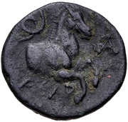 Æ17, Greece (ancient), 300 BC - 100 BC reverse image