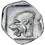Obol, Greece (ancient), 480 BC - 420 BC reverse image
