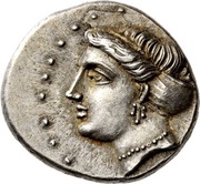 Drachm - ΑΓΡΕΩ Agreos obverse image