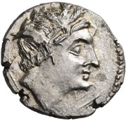 ⅛ Shekel Punic occupation obverse image
