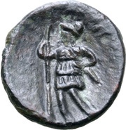 Æ15, Greece (ancient), 208 BC - 186 BC reverse image
