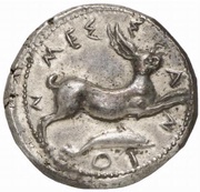 Tetradrachm, Greece (ancient), 420 BC - 413 BC reverse image