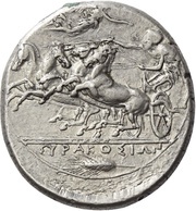 Tetradrachm, Greece (ancient), 406 BC - 400 BC reverse image