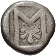 Drachm, Greece (ancient), 450 BC - 425 BC reverse image