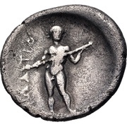 Hemidrachm, Greece (ancient), 360 BC - 344 BC reverse image