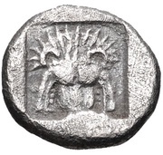 Triobol, Greece (ancient), 475 BC - 450 BC reverse image