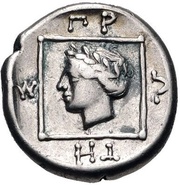 Tetrobol - Protes, Greece (ancient), 395 BC - 360 BC reverse image
