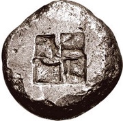 Oktadrachm, Greece (ancient), 530 BC - 500 BC reverse image
