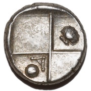 Hemidrachm, Greece (ancient), 357 BC - 320 BC reverse image