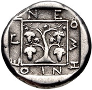 Tetradrachm - Neomenios, Greece (ancient), 365 BC - 330 BC reverse image