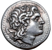 Tetradrachm - Lysimachos Lysimacheia obverse image