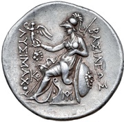 Tetradrachm - Lysimachos Lysimacheia, Greece (ancient), 297 BC - 281 BC reverse image