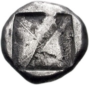 Stater, Greece (ancient), 525 BC - 480 BC reverse image