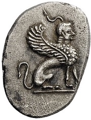 Triobol obverse image