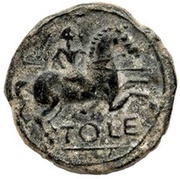 Unit, Iberia (ancient), 100 BC - 51 BC reverse image