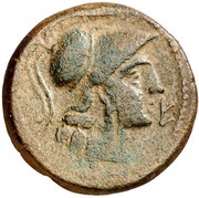 Semis legend e, dolphin obverse image