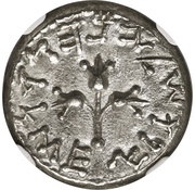 ½ Sheqel Year 3 reverse image