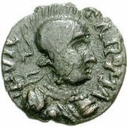 10 Nummi - Athalaric Rome; person standing obverse image