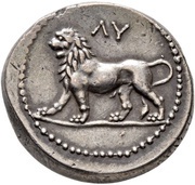 Tetradrachm - Uncertain satrap Babylon reverse image