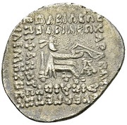 Drachm - Phraates IV Sellwood Type 54, Persian Empires, 38 BC - 2 BC reverse image