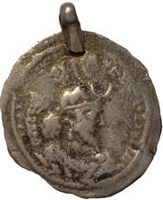 Drachm - Yazdgard I type I/1 obverse image