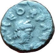 Æ Nummus - Leo I Constantinopolis obverse image
