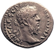 Denarius - Pescennius Niger BONI EVENTVS; Fides obverse image