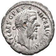 Denarius - Pescennius Niger SALVTI AVG; Salus obverse image
